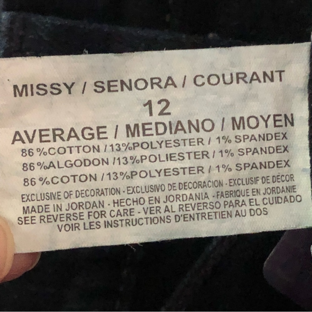 Gloria Vanderbilt Amanda High Rise Stretch Jeans - Picture 9 of 11